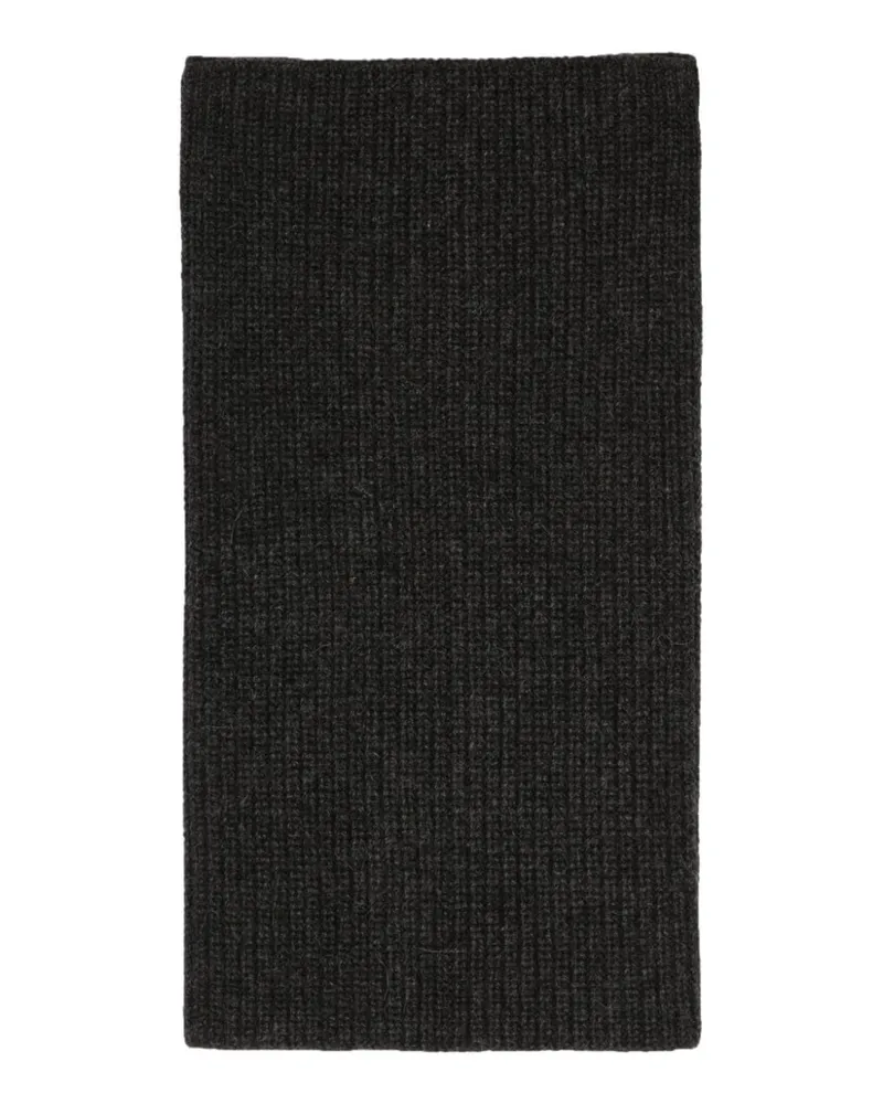 Christophe Lemaire Rundschal aus geripptem Strick - Braun Braun