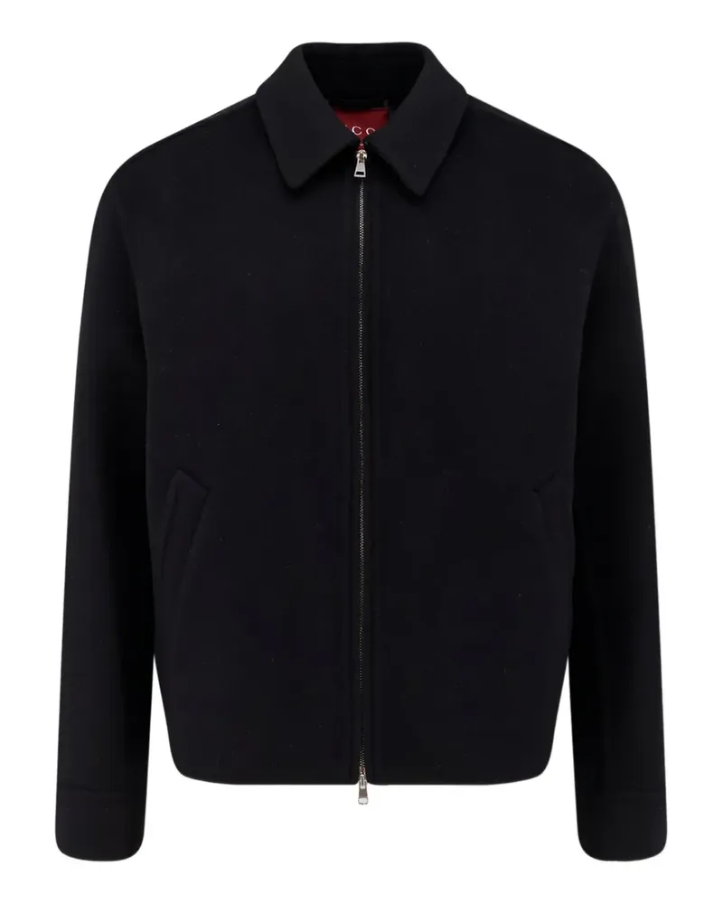 Gucci Jacke mit Reißverschluss - Schwarz Schwarz