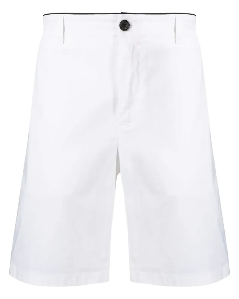 Department 5 Bermudas mit Logo-Patch - Weiß Weiß
