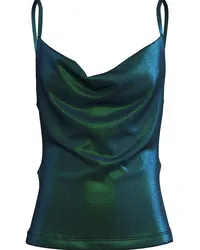 Margherita MACCAPANI Camisole-Top mit V-Rückenausschnitt Grün