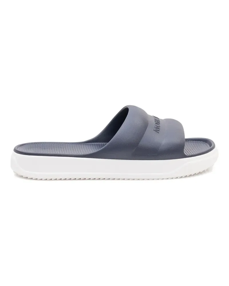 Moncler Altive padded slides - Blau Blau