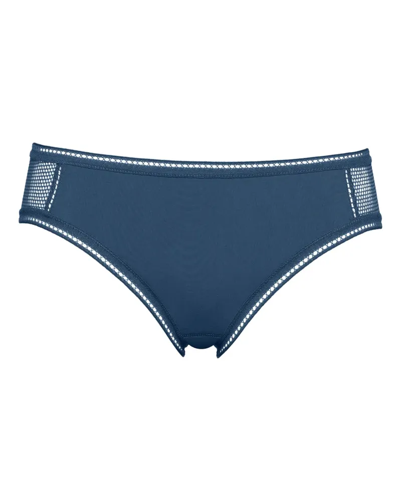 Eres Poudre Slip mit Besatzdetail - Blau Blau