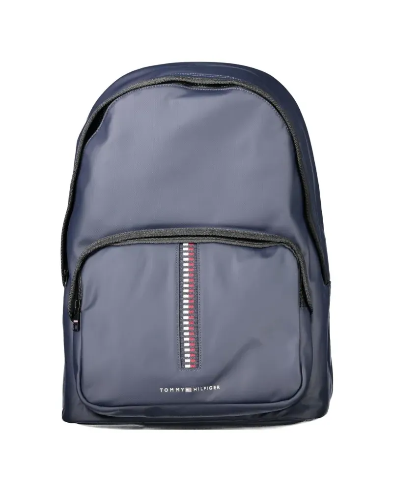 Tommy Hilfiger water-resistant logo-print backpack - Blau Blau