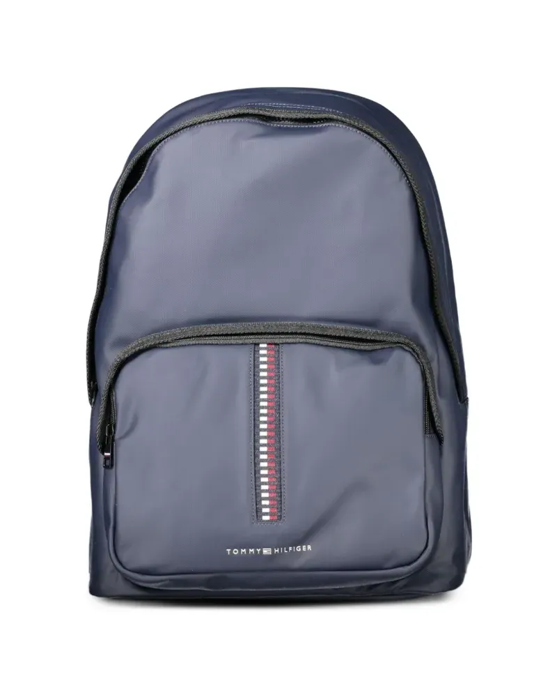 Tommy Hilfiger water-resistant logo-print backpack - Blau Blau