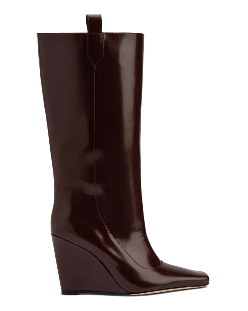 by FAR Kniehohe Drama Stiefel - Braun Braun