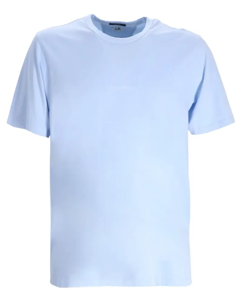 C.P. Company T-Shirt mit Logo-Print - Blau Blau