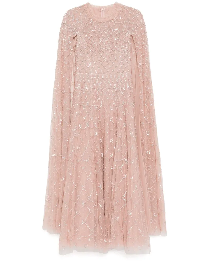 Needle & Thread Heart Lattice Abendkleid - Rosa Rosa