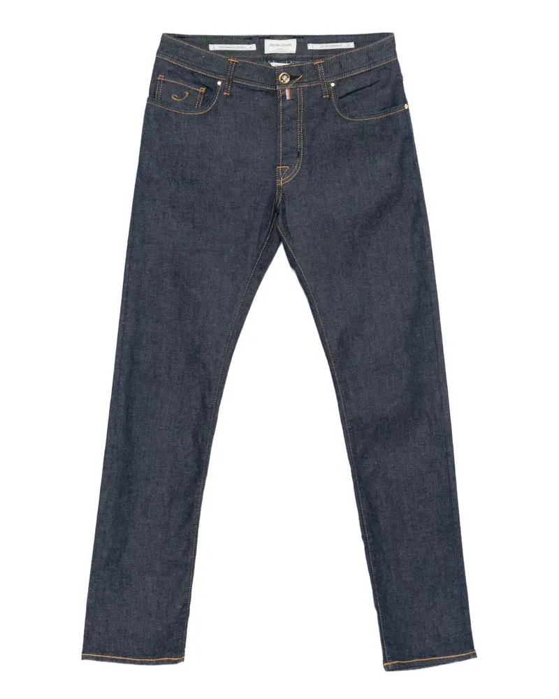 Jacob Cohën Jeans mit Kontrastnähten - Blau Blau
