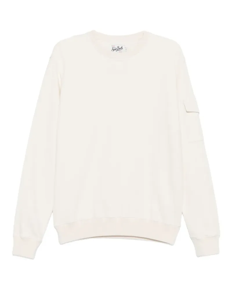 MC2 Saint Barth Chester pocket crew-neck sweater - Nude Nude