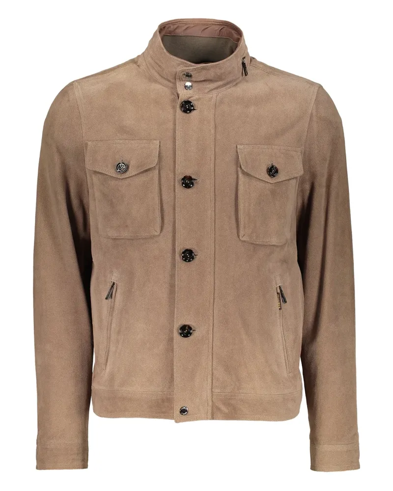 MOORER Sanzio Jacke - Braun Braun