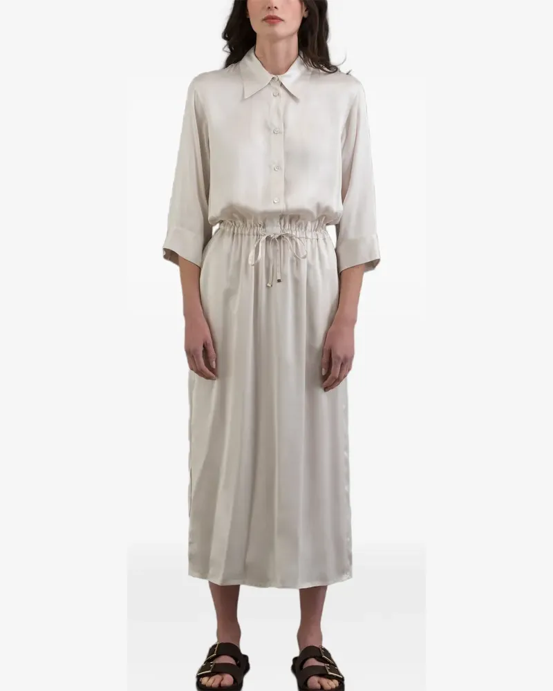 MOORER ANTEA-SKR midi dress - Nude Nude