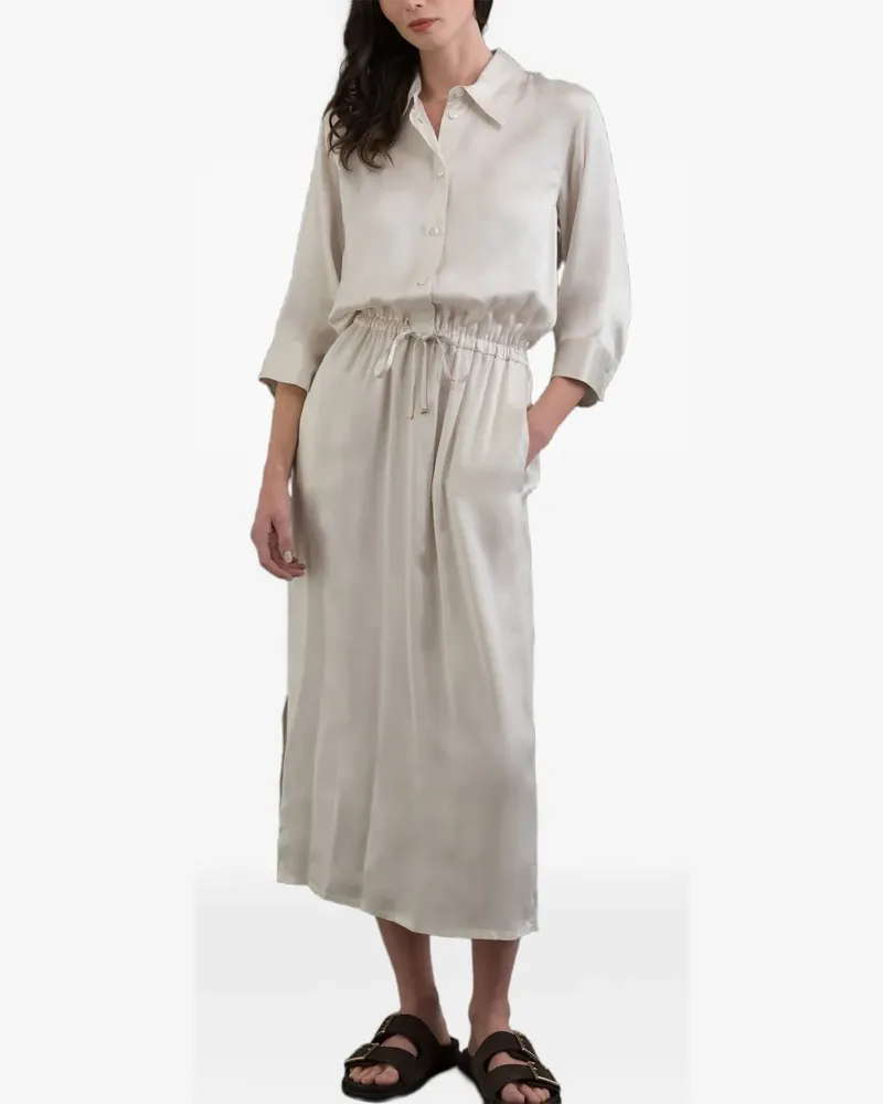 MOORER ANTEA-SKR midi dress - Nude Nude