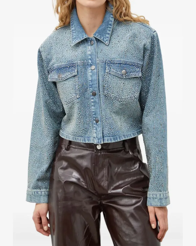 Gestuz Verzierte NadivaGZ Jacke - Blau Blau