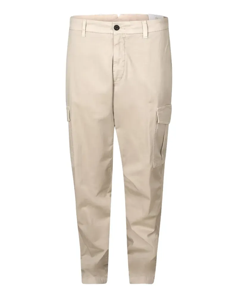 Eleventy belt-loops cargo pants - Nude Nude