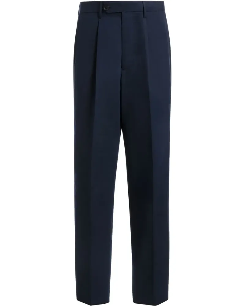 Bally Plissierte Hose - Blau Blau