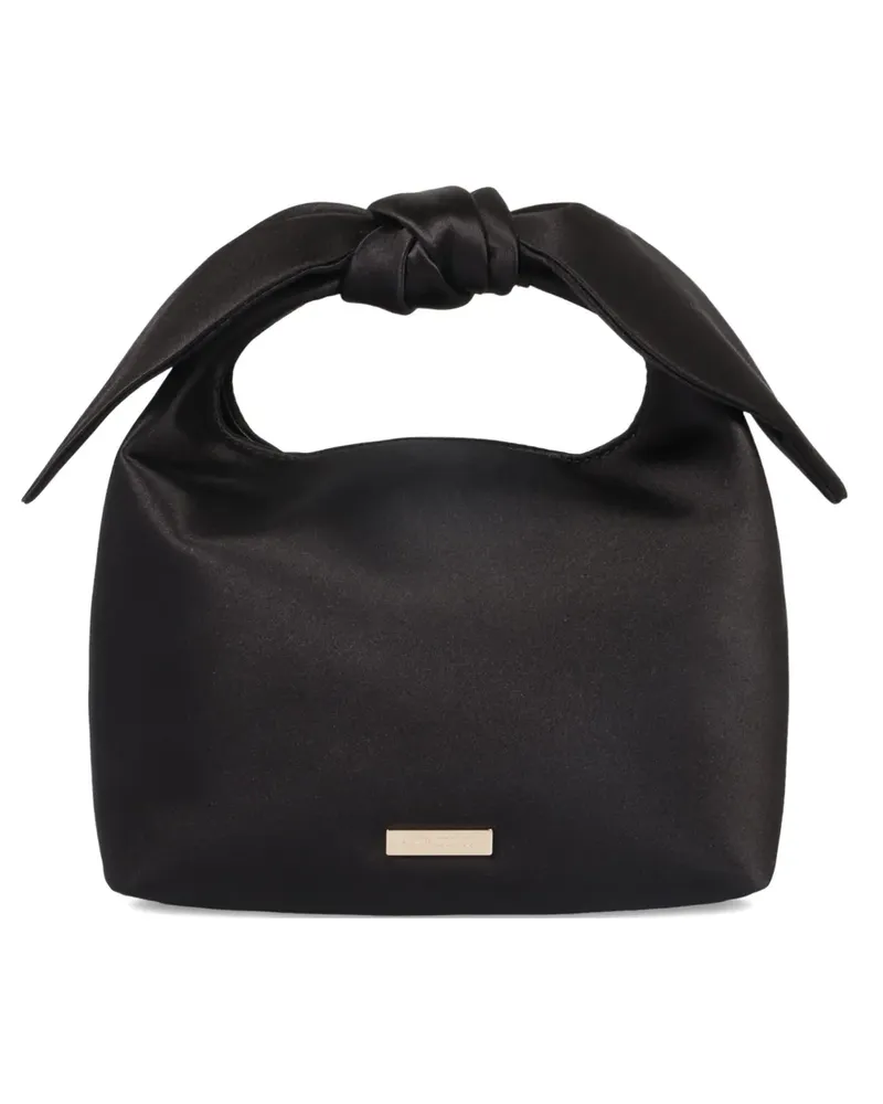Aquazzura knot handle tote bag - Schwarz Schwarz