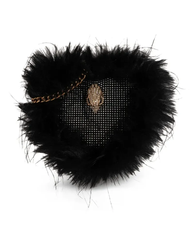 Kurt Geiger Kensington Heart Umhängetasche - Schwarz Schwarz