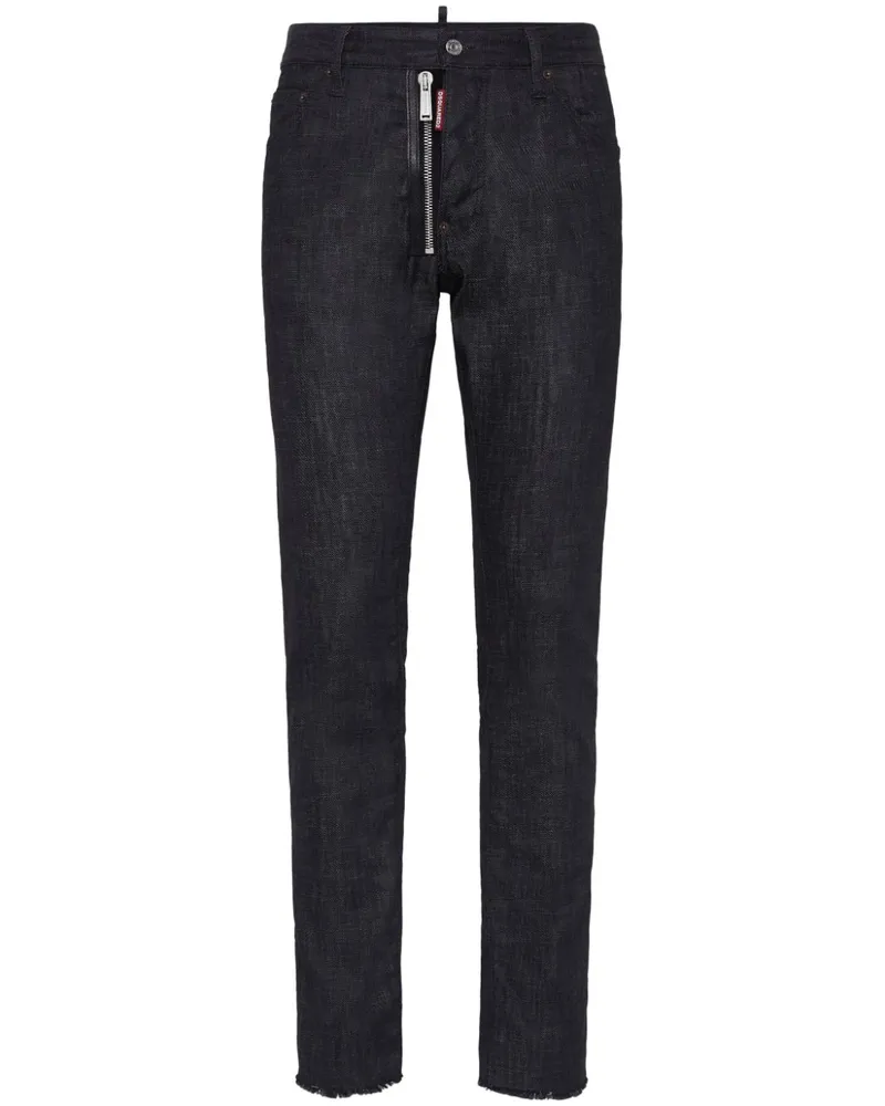 Dsquared2 Klassische Tapered-Jeans - Schwarz Schwarz