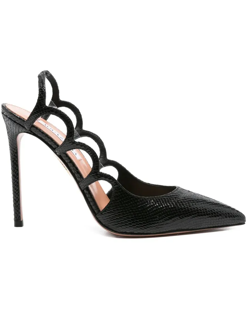 Aquazzura Endless Love Pumps 105mm - Schwarz Schwarz