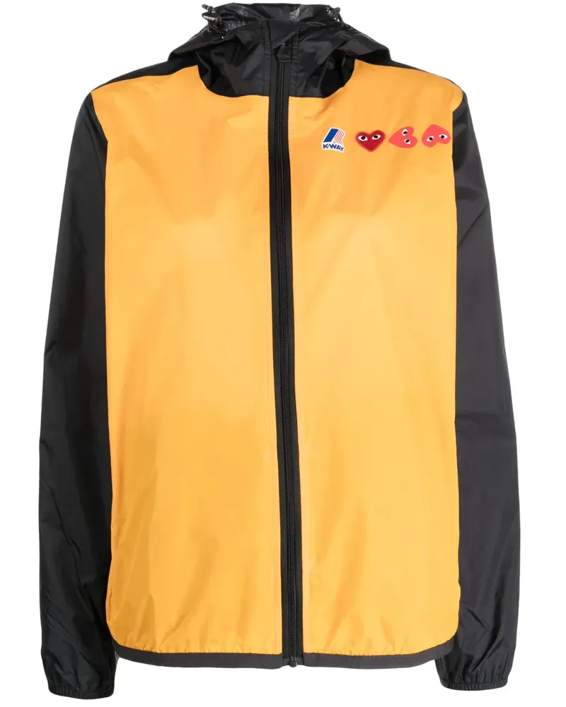 Comme des Garçons Klassische Sportjacke - Orange Orange