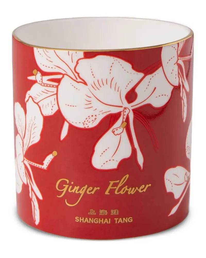 Shanghai Tang Tang Ginger Tasse mit Blumenprint - Rot Rot