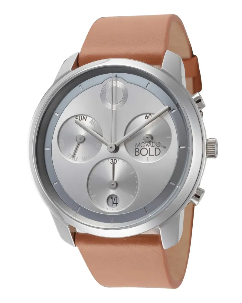 Movado Verso 42mm watch - Silber Silber