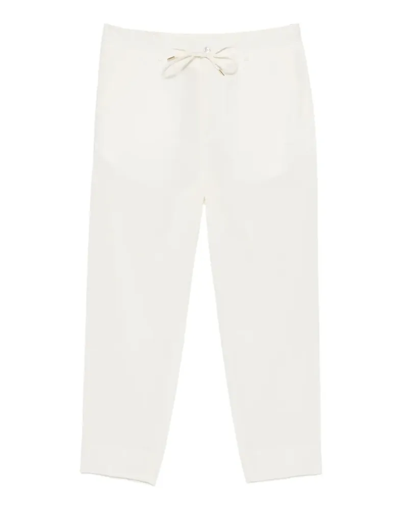 Briglia 1949 drawstring-waist cropped trousers - Weiß Weiß