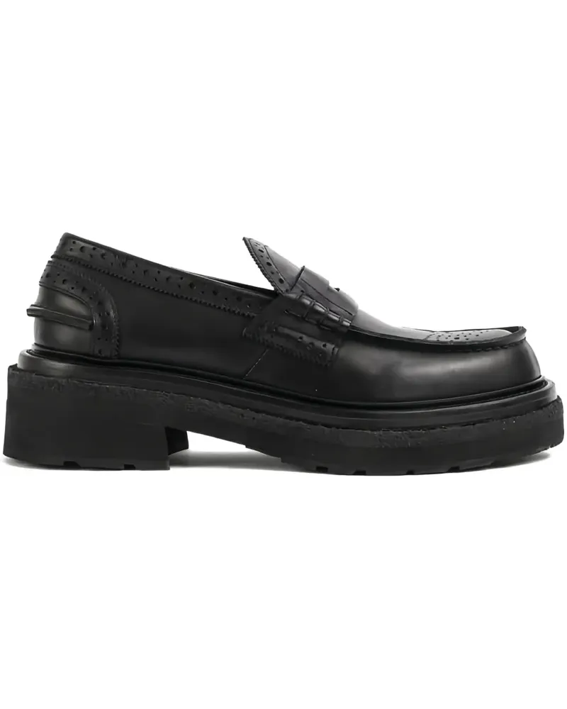 Sacai Wingtip Loafer - Schwarz Schwarz