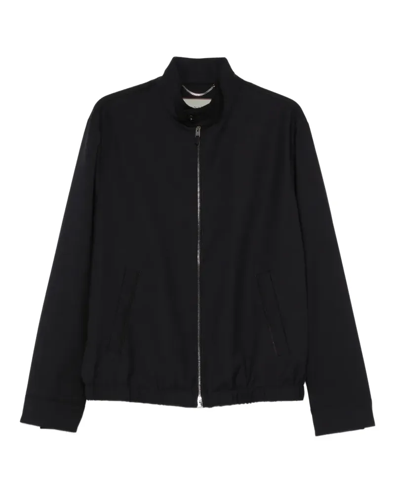 Canali zip-up bomber jacket - Blau Blau