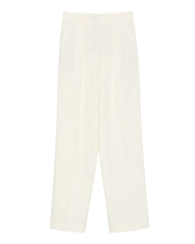 Manuel Ritz pleated-detail trousers - Nude Nude