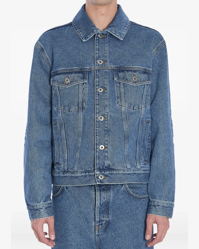 Loewe Anagram denim jacket - Blau Blau