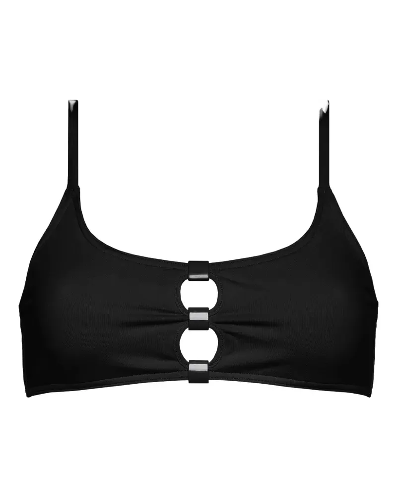 Eres Bloom cut-out bikini top - Schwarz Schwarz