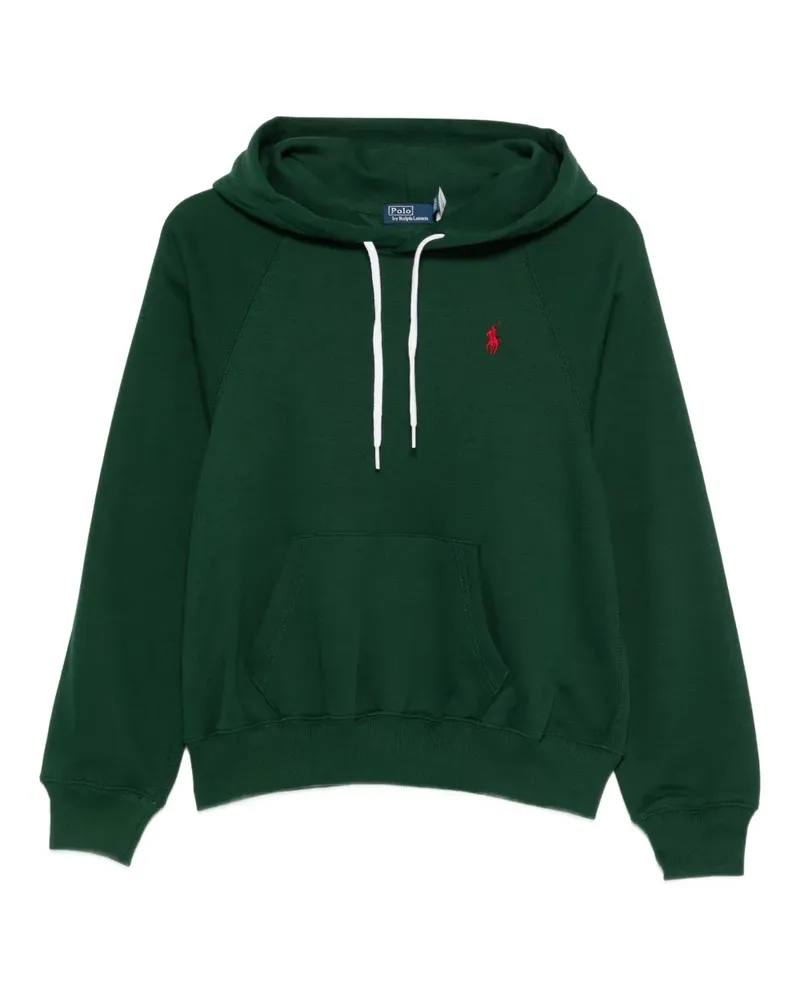 Ralph Lauren Hoodie mit Logo-Stickerei - Grün Grün