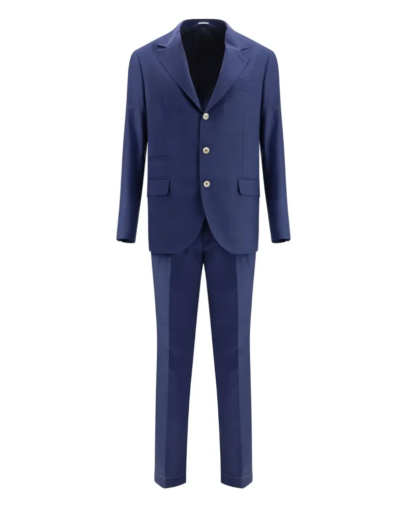 Brunello Cucinelli single-breasted suit - Blau Blau