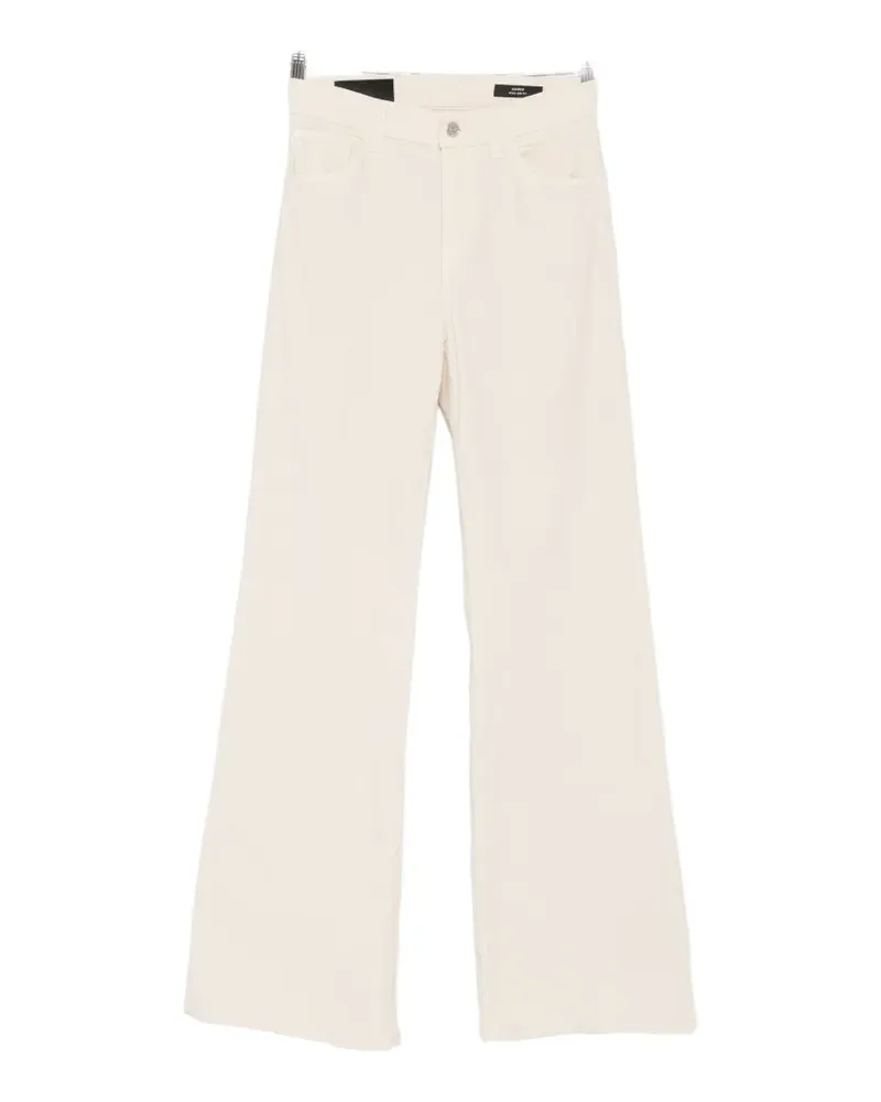 Dondup Amber flared-leg trousers - Nude Nude