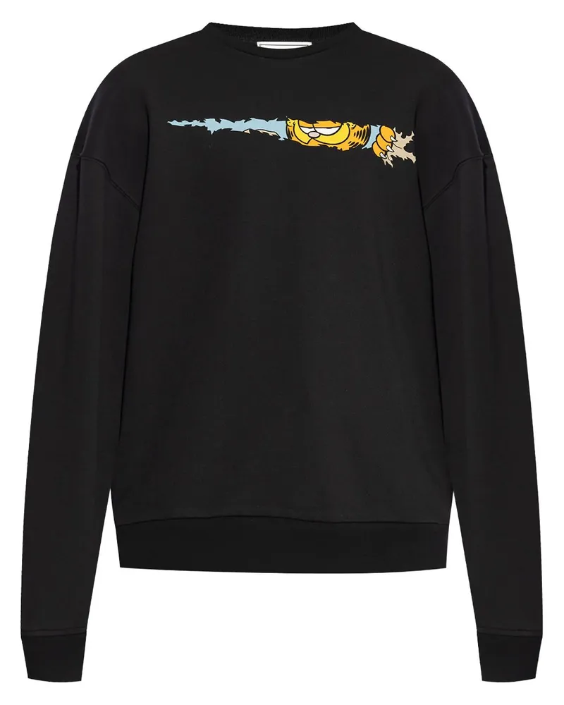 Iceberg x Garfield Sweatshirt Schwarz