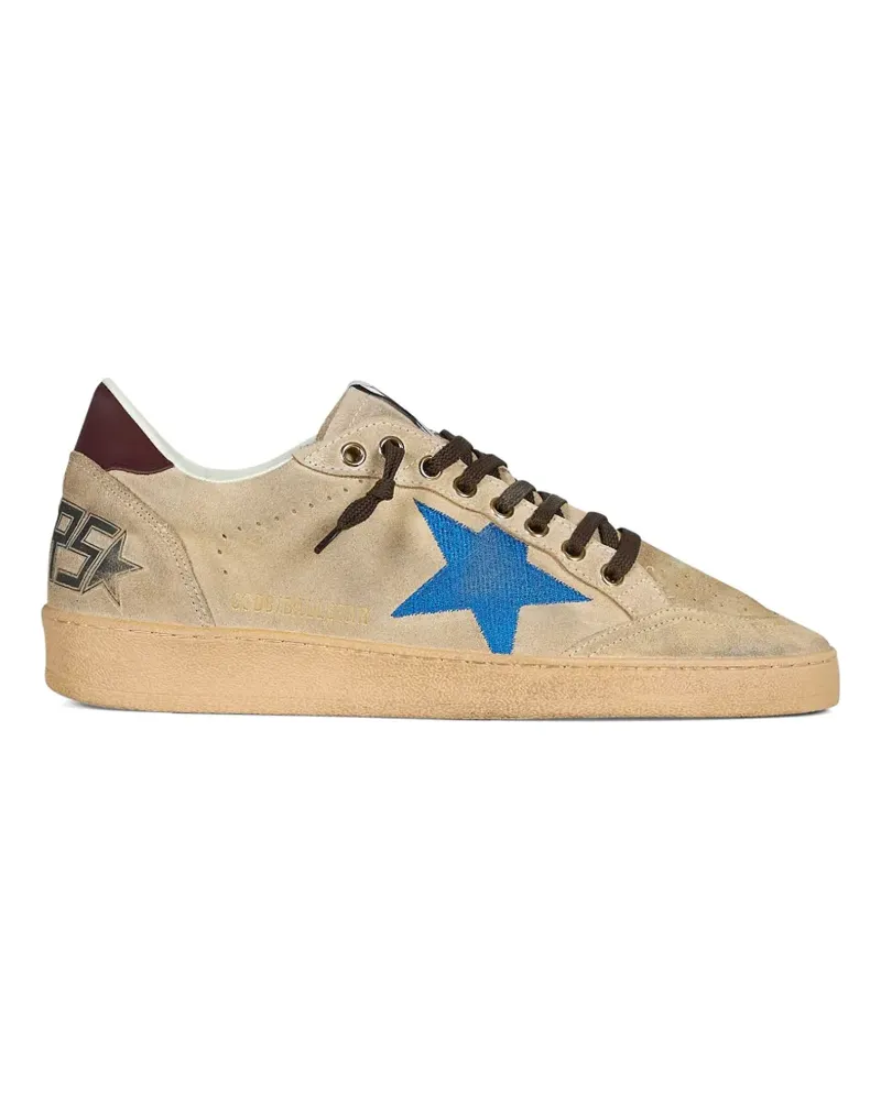Golden Goose Ball Star Sneakers mit Sternpatch - Nude Nude