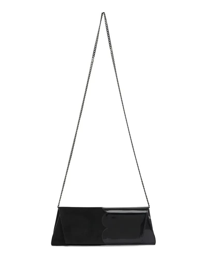 Akris Kleine Anouk Clutch mit Trapezform - Schwarz Schwarz
