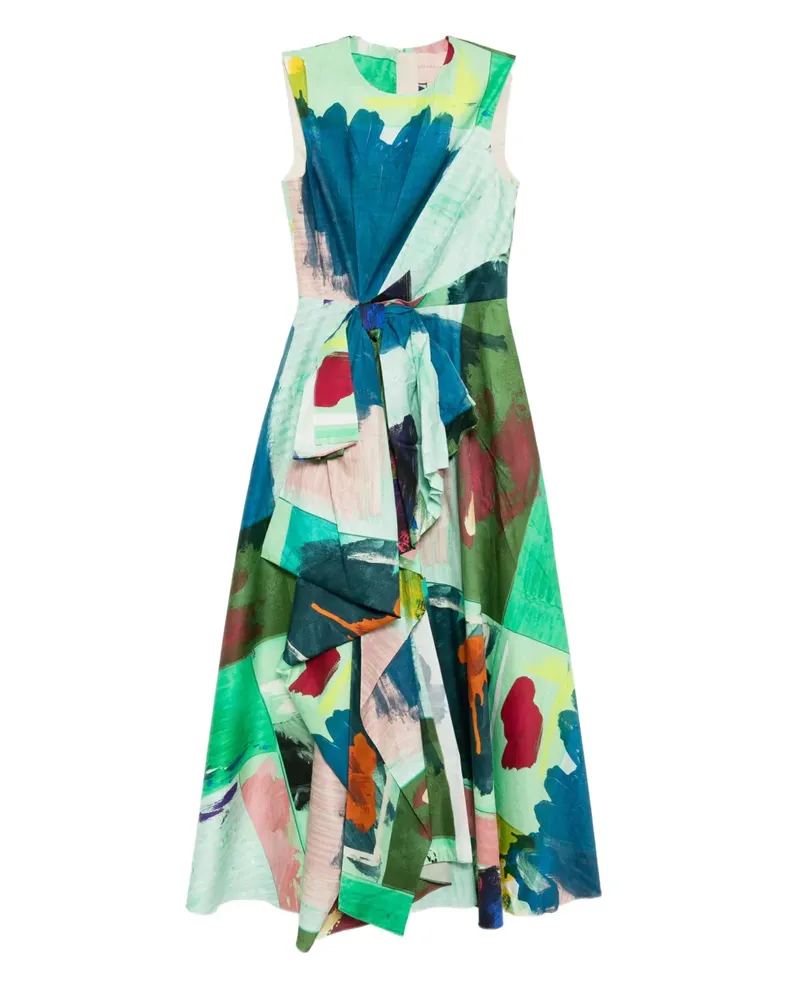 Roksanda Ilincic Nura Kleid - Grün Grün