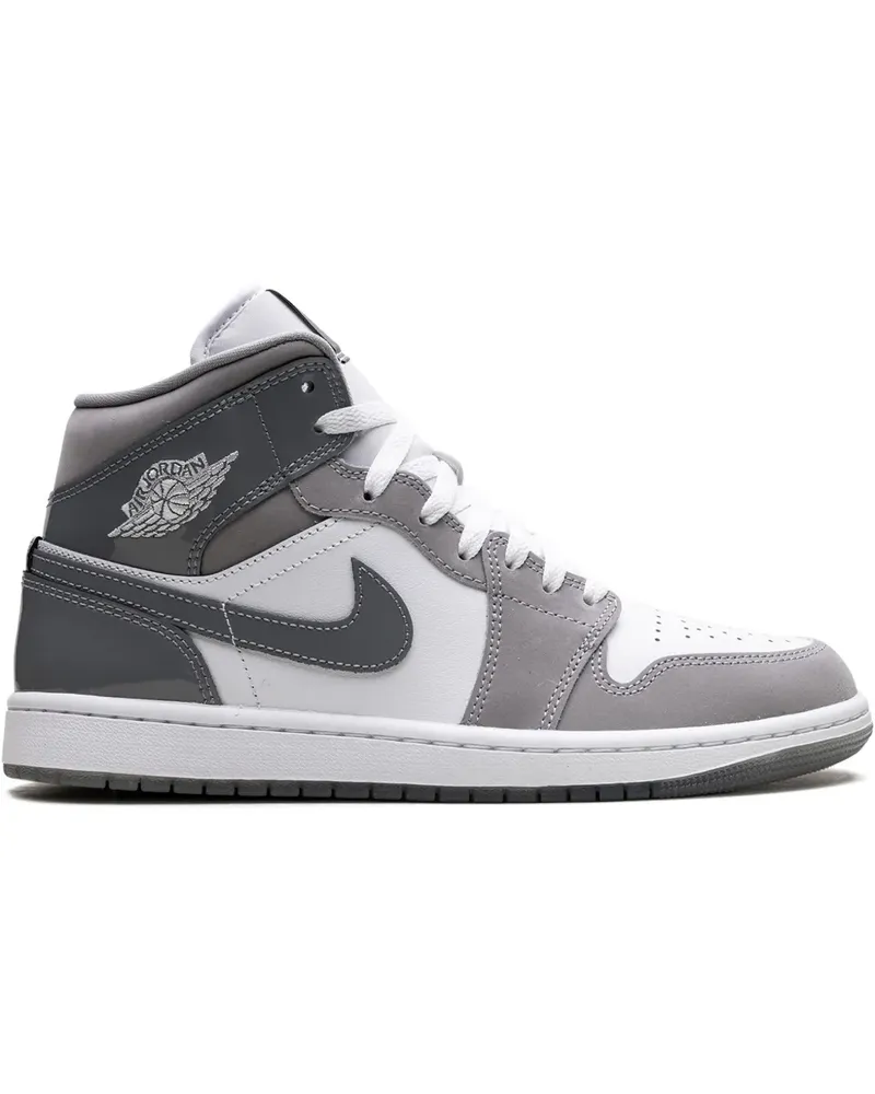 Jordan 1 Mid SE "Cool Grey" Sneakers - Weiß Weiß