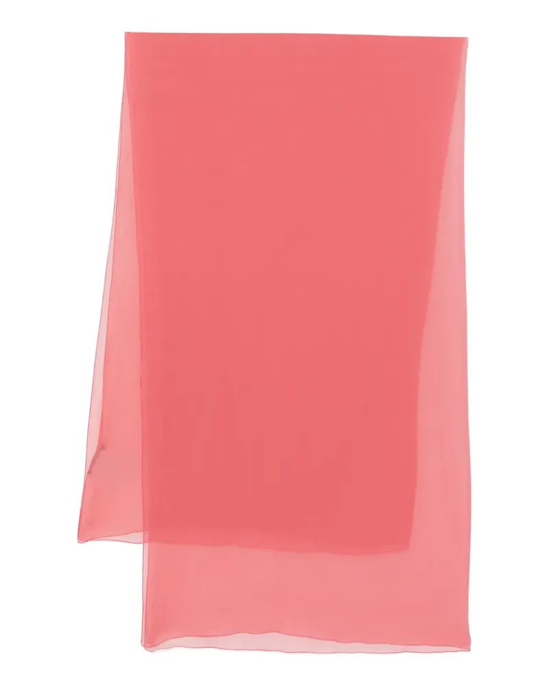 Alberta Ferretti Schal aus Seide - Rosa Rosa