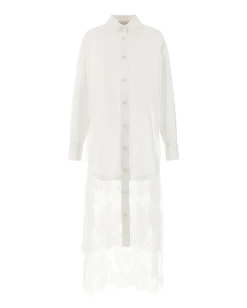 Zimmermann Vaillant Lace Midikleid - Weiß Weiß