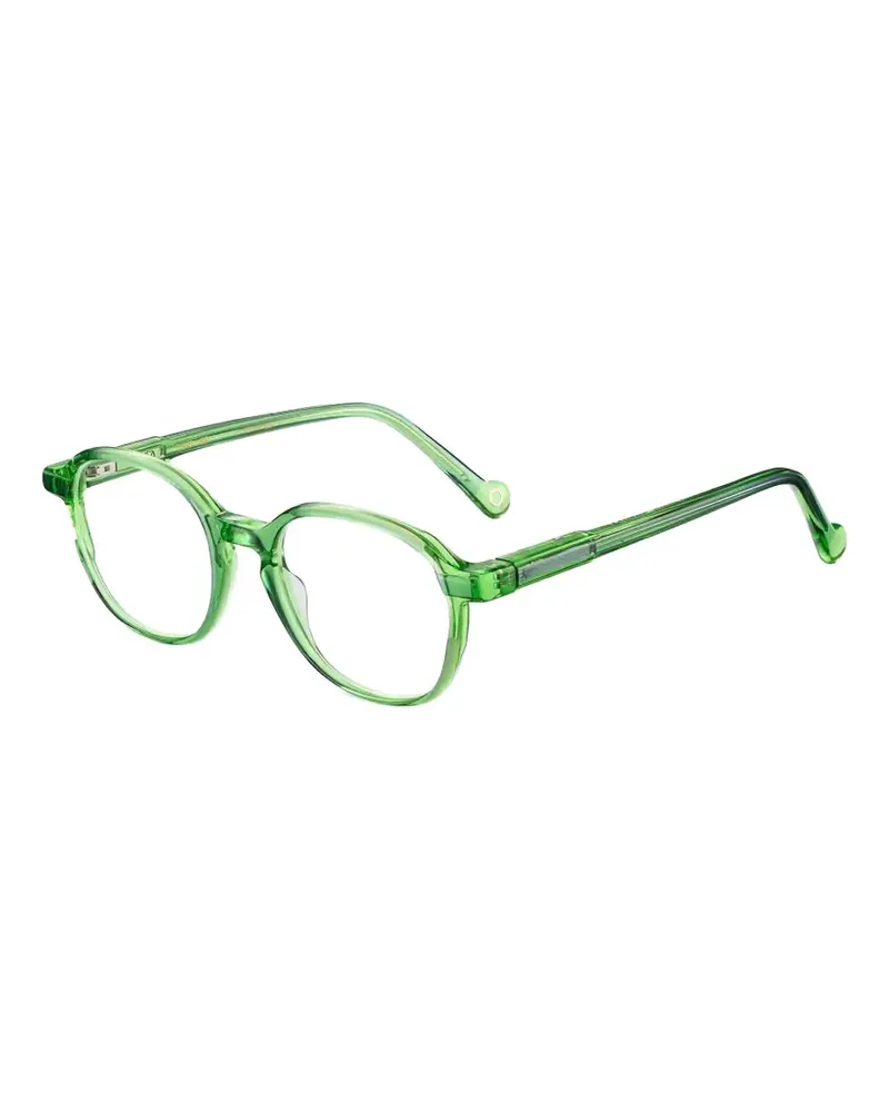 Etnia Barcelona Tibni Brille mit rundem Gestell - Grün Grün