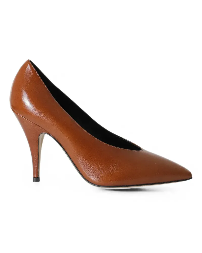 3JUIN Pumps mit spitzer Kappe - Braun Braun
