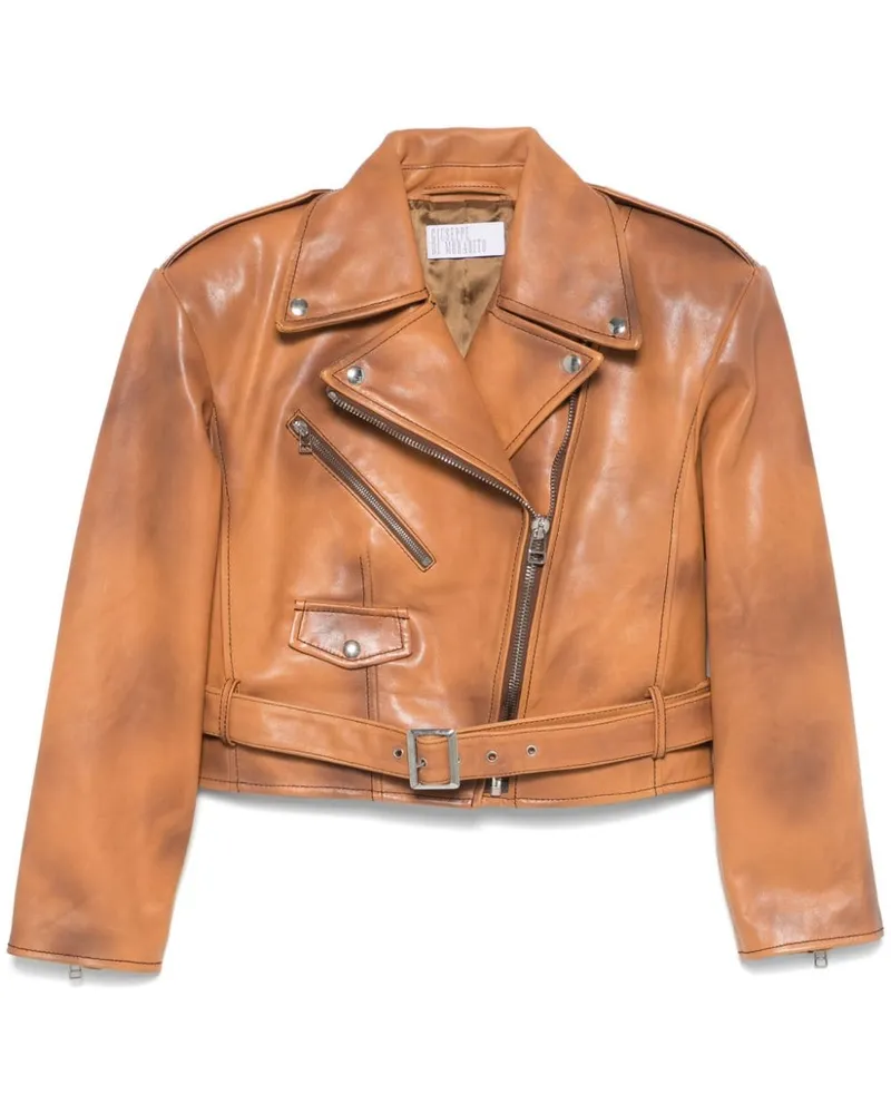 Giuseppe di Morabito Jacke mit Graffiti-Effekt - Braun Braun