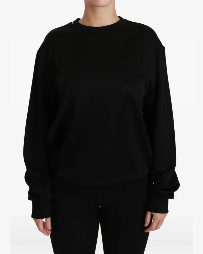 Dolce & Gabbana Pullover mit Rundhalsausschnitt - Schwarz Schwarz