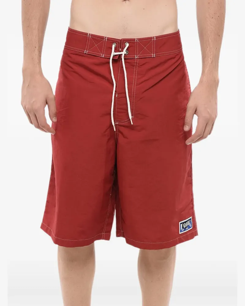 Polar Skate Co. drawstring-fastening swim shorts - Rot Rot