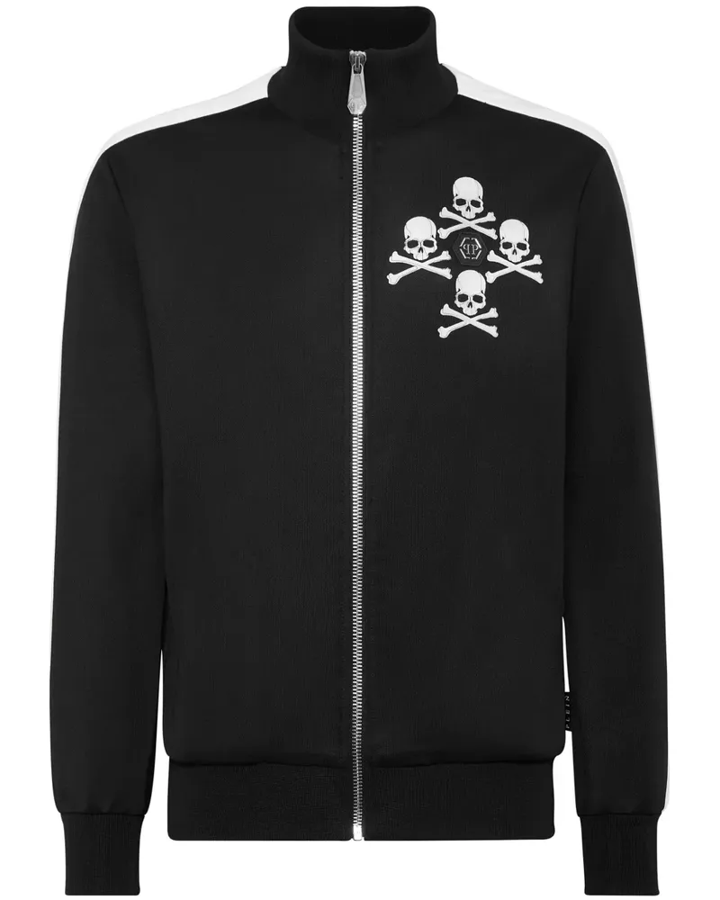 Philipp Plein Skull&Bones Sportjacke - Schwarz Schwarz