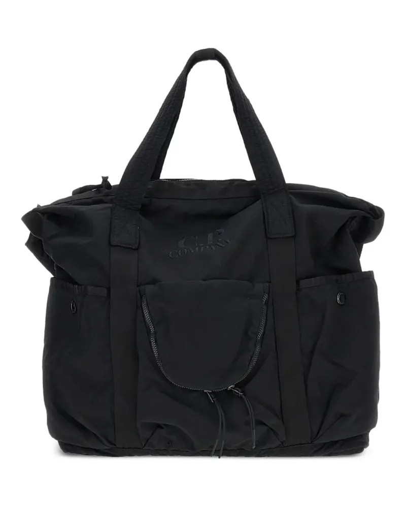 C.P. Company Shopper mit Reißverschlussfach - Schwarz Schwarz