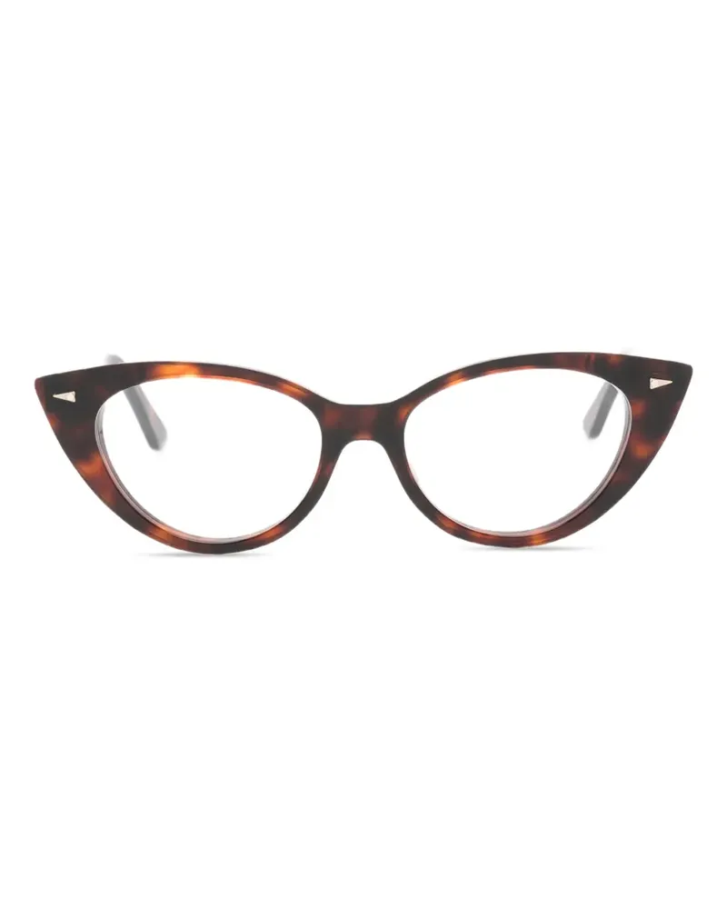 AHLEM Gambetta Cat-Eye-Brille - Braun Braun
